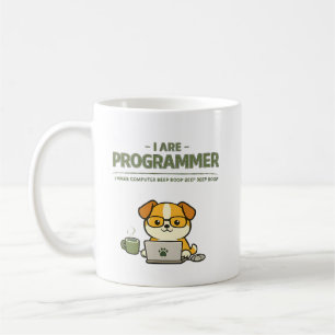 Jag Är Programmerare Pip Popp Rolig Kaffemugg