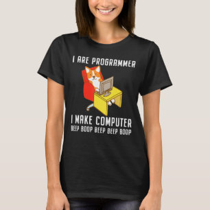 Jag är programmerare Programming Coding Nerd Corgi T Shirt