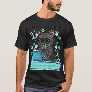 Jag Är Programmerare Whimsical Katt Utvecklare Gra T Shirt