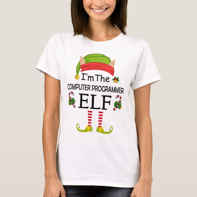 Jag är programmerareleven t shirt (Framsida)