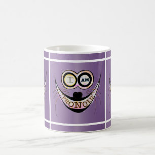 Jag är PRONOID, ett optimistiskt, roligt citat. Kaffemugg