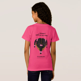 Jag är #Proud2BNaturalMe för... T-shirt