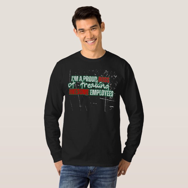 Jag är Proud Chef T Shirt (Hel framsida)