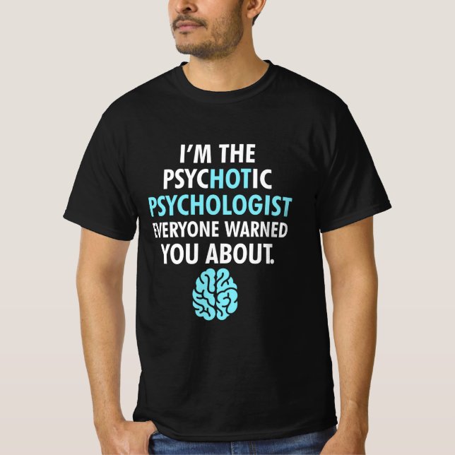 Jag är psykolog t shirt (Framsida)
