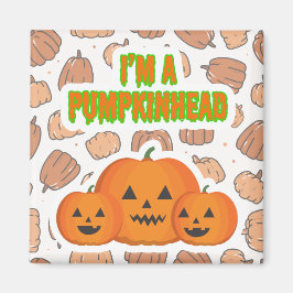 Jag är Pumpkinhead 2 Square Magnet