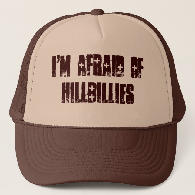 Jag är rädd för hillbillies keps (Framsida)