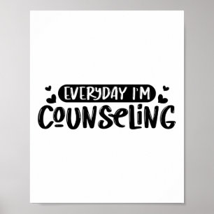 Jag är rådgivare åt psykisk hälsa. poster
