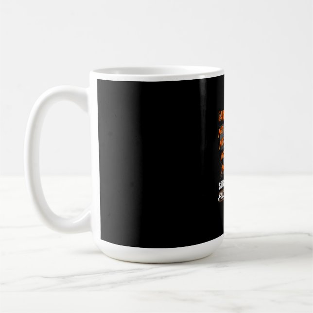 Jag är Rakare elev hela dagen Kaffemugg (Vänster)