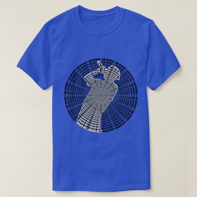 Jag är Rap Hiphop T Shirt (Design framsida)