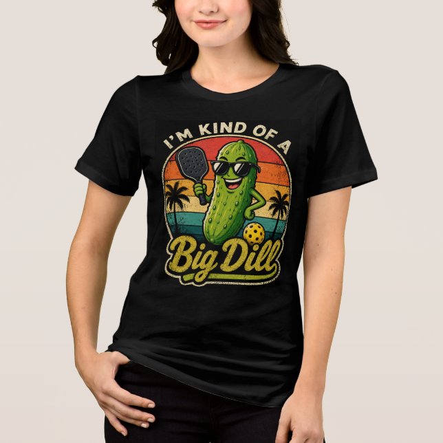 Jag är rätt så en stor gurka t shirt (Framsida)