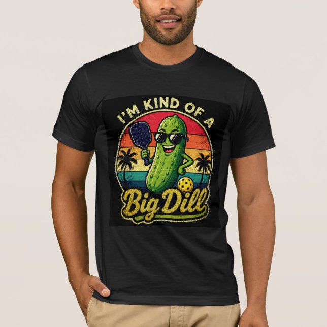 Jag är rätt så en stor gurka t shirt (Framsida)