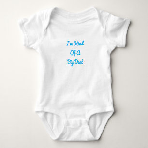 Jag är rätt så stort nummer, baby, helkropp t shirt