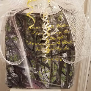 "Jag är rätt väg, sanningen, livet", tote Bag Tygkasse