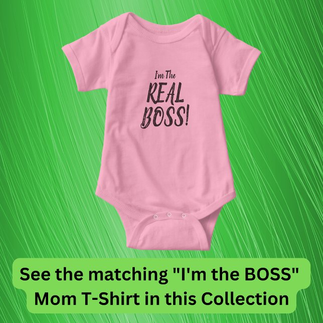 Jag är REAL CHEF! Matching Mamma Baby, T-Shirt (Skapare uppladdad)
