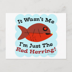 Jag är Red Herring Vykort