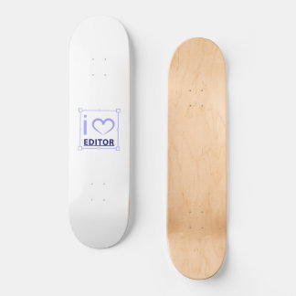 Jag är redaktör mini skateboard bräda 18,5 cm