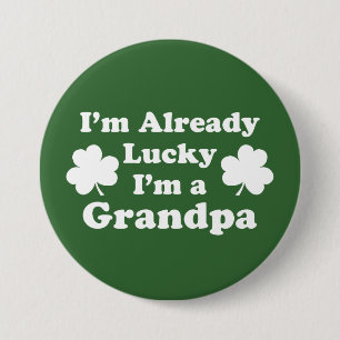 Jag är redan Lucky och morfar Shamrock Knapp
