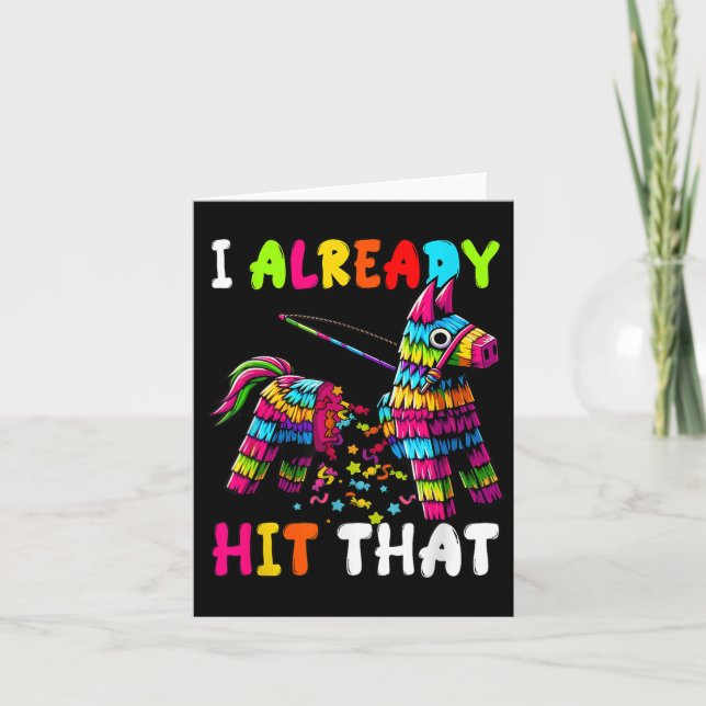 Jag är redan rolig mexikansk Cinco De Mayo Dia De  Kort (Framsida)