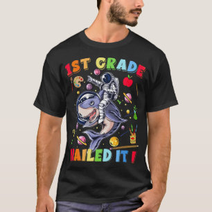 Jag är redo att krossa 1:a klass roligt Jag är red T Shirt