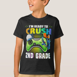 Jag är Redo att krossa 2:a Klass CK till skolvideo T Shirt