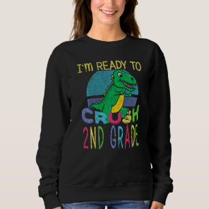 Jag är redo att krossa 2:a klass tillbaka till sko t shirt