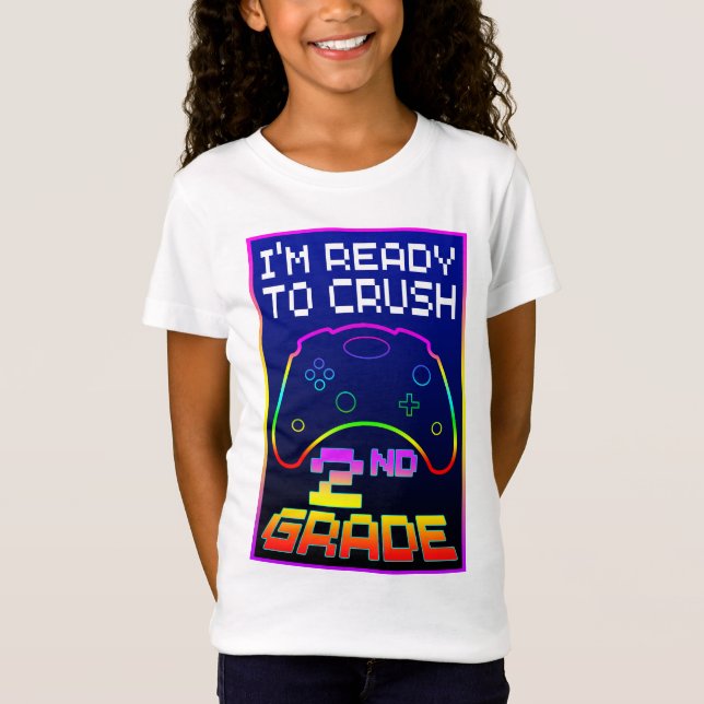 JAG ÄR REDO ATT KROSSA 2:A KLASSE T SHIRT (Framsida)