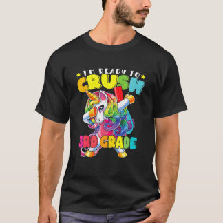 Jag är Redo att krossa 3:e Klass Cute Unicorn till T Shirt