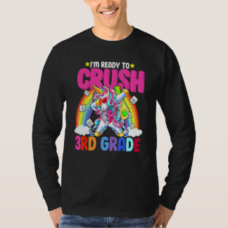 Jag är Redo att krossa 3:e Klass Unicorn T Shirt