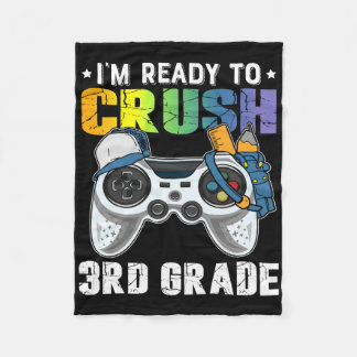 Jag är Redo att krossa 3:e Klass-videospelscen til Fleecefilt