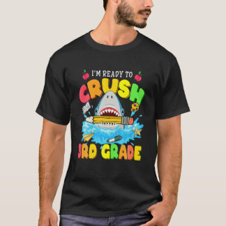 Jag är Redo att krossa 3Rd Klass Dabbing Shark Doo T Shirt
