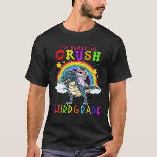 Jag är Redo att krossa 3Rd Klass S Unicorn Rino T Shirt