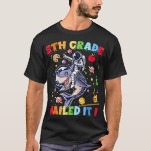 Jag är redo att krossa 5:e klass Roligt jag är red T Shirt
