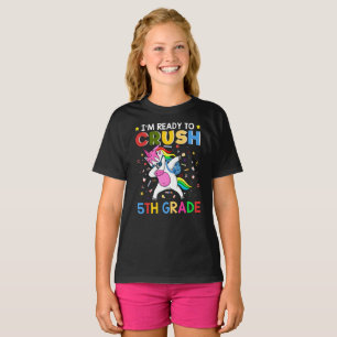 Jag är redo att krossa 5:e klass t shirt