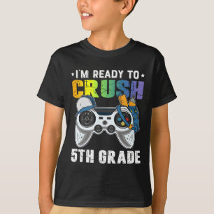 Jag är Redo att krossa 5:e Klass-videokameran till T Shirt