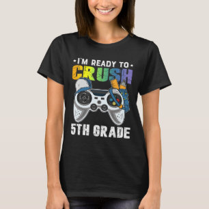 Jag är Redo att krossa 5:e Klass-videokameran till T Shirt