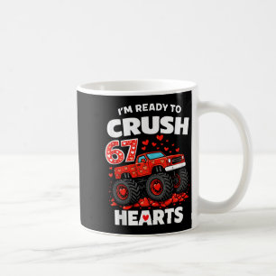 Jag är redo att krossa 67 hjärtan lastbil Alla hjä Kaffemugg