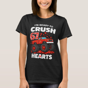 Jag är redo att krossa 67 hjärtan lastbil Alla hjä T Shirt