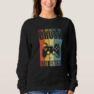 Jag är Redo att krossa 6e Klass-videospelet tillba T Shirt