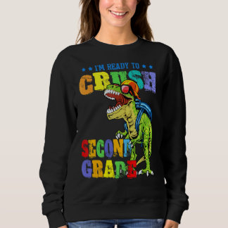Jag är Redo att krossa andra Klass Dinosaur tillba T Shirt