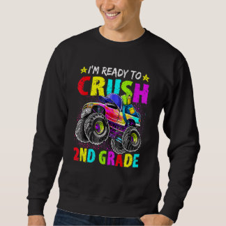 Jag är Redo att krossa andra Klass Monster Lastbil Lång Ärmad Tröja
