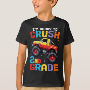 Jag är Redo att krossa andra Klass Monster Lastbil T Shirt