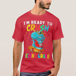 Jag är Redo att krossa andra Klass T Rex Dino till Shirt