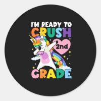 Jag är Redo att krossa andra Klass Unicorn Heart 1