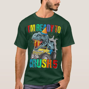 Jag är Redo att krossa den femte födelsedagstidnin T Shirt