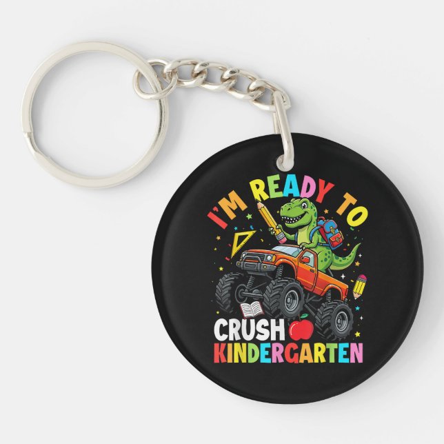 Jag är redo att krossa dinosaurie på första dagen  (Framsidan)