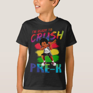 Jag är Redo att krossa F-K Black Dab Girl T Shirt