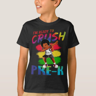 Jag är Redo att krossa F-K Black Dab Girl T Shirt