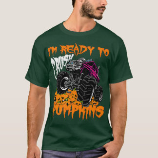 Jag är Redo att krossa För barn Monster Lastbil. T Shirt