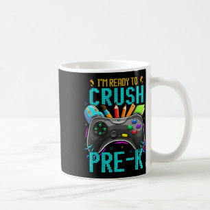 Jag är Redo att krossa förk-ck till skolvideospel Kaffemugg