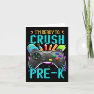 Jag är Redo att krossa förk-ck till skolvideospel Kort
